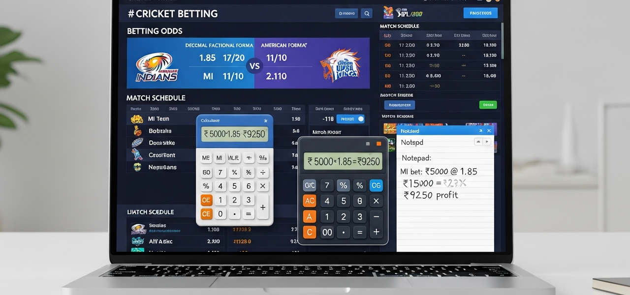 How To Read And Understand Cricket Betting Odds In India